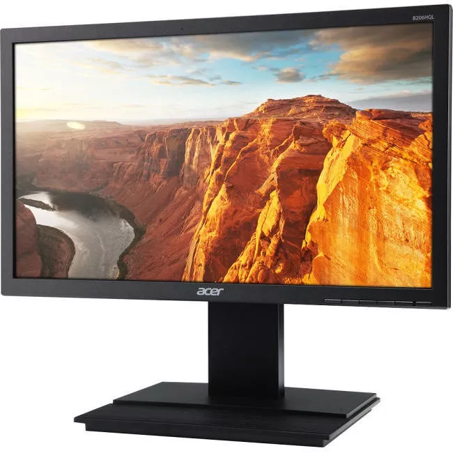 Acer UM.IB6AA.001 B206HQL HD+ LCD Monitor - 16:9 - Dark Gray