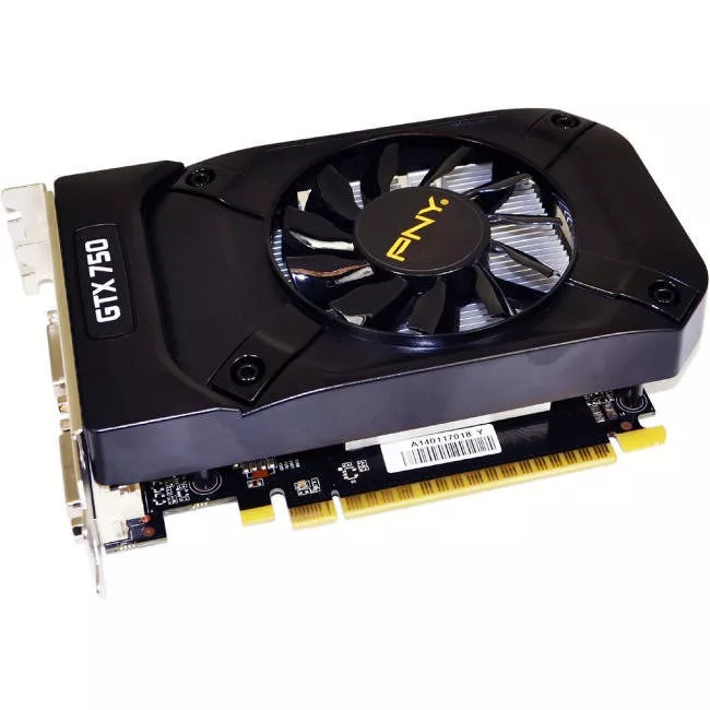 PNY VCGGTX7501XPB GeForce GTX 750 Graphic Card - 1.02 GHz Core - 1 GB GDDR5 - PCI-E 3.0 x16