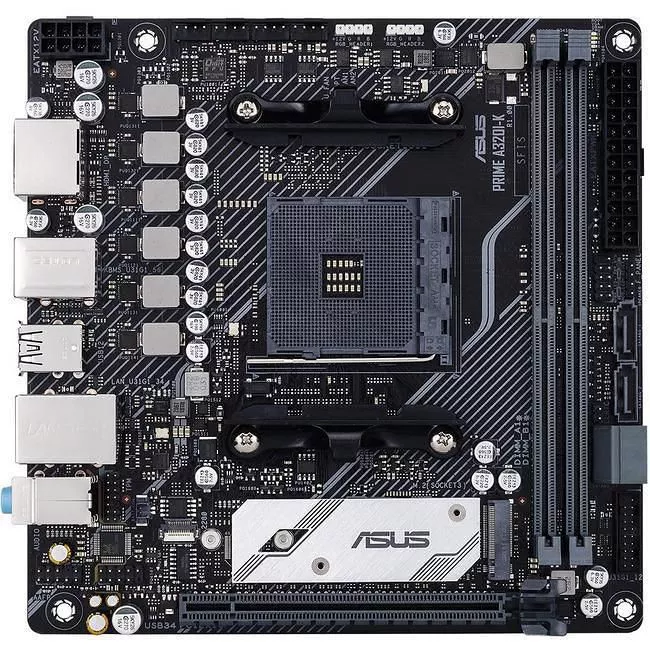 ASUS 90MB11T0-M0AAY0 PRIME A320I-K Desktop Motherboard - AMD A320 Chipset - Socket AM4
