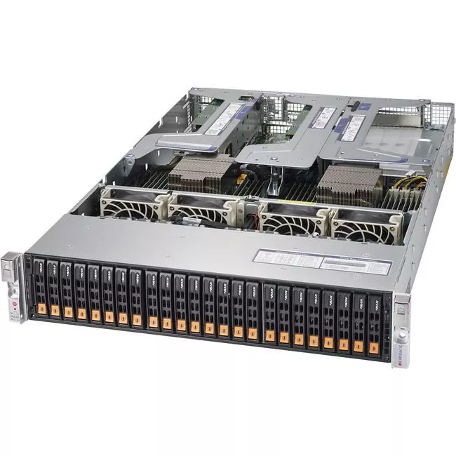Supermicro AS-2123US-TN24R25M 2U Rack Barebone - AMD EPYC 7000-series Processors - 2X Socket SP3