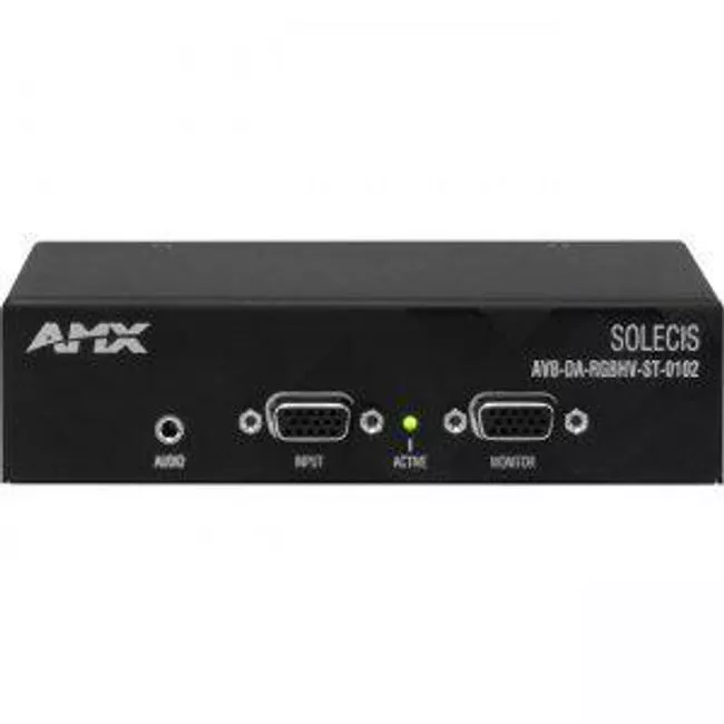 AMX FG1340-1101-02 AVB-DA-RGBHV-ST-0102 VGA Splitter Switchbox