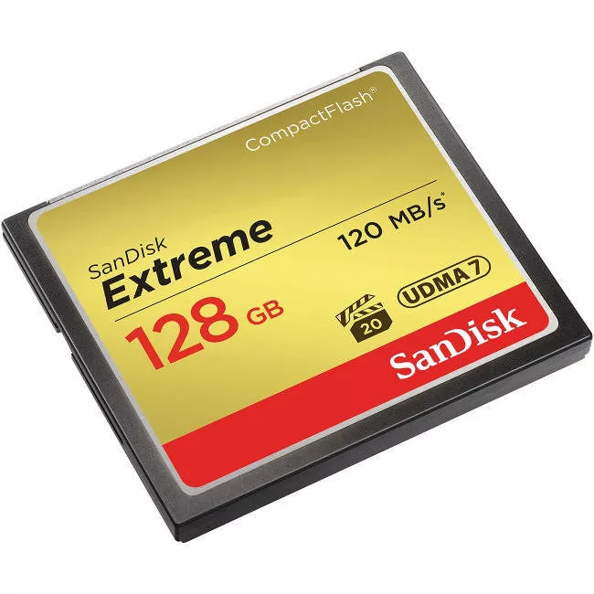 SanDisk SDCFXS-128G-A46 Extreme 128 GB CompactFlash