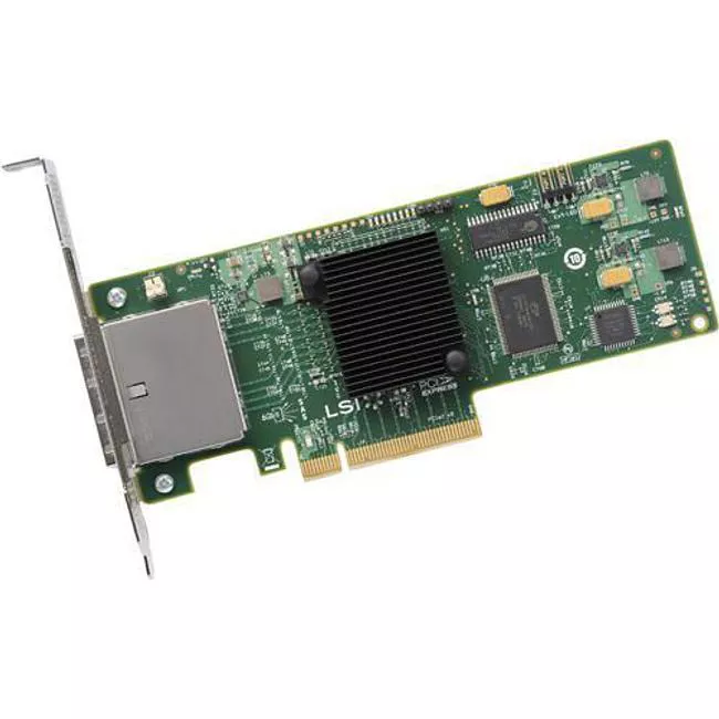 LSI LSI00188 8 External Port 6 Gb/s SAS Controller - H5-25086-01 / SAS 9200-8E SGL