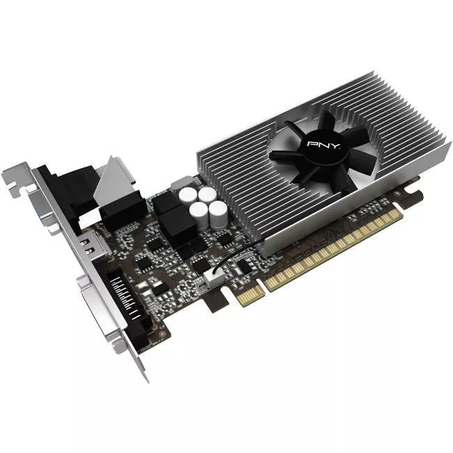 PNY VCGGT7302D3LXPB Verto GeForce GT 730 Graphic Card - 700 MHz Core - 2GB DDR3 SDRAM – PCIE 2.0x16