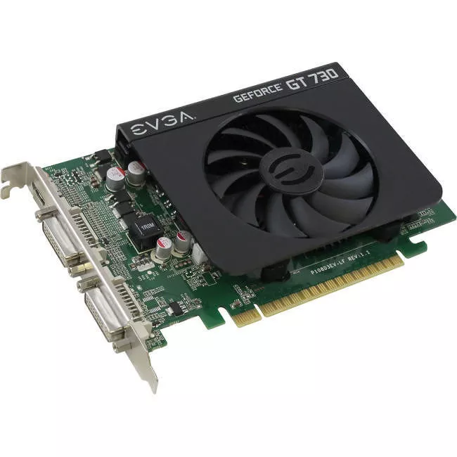 EVGA 02G-P3-2738-KR VIDEO CARD - NVIDIA GEFORCE GT 730 - PCI EXPRESS 2.0 X16 - 2 GB - GDDR3 SDRAM