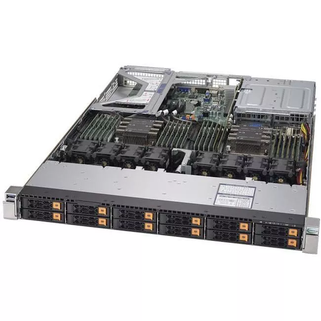 Supermicro SYS-1029U-TN12RV 1U Rack-Mount Barebone - Intel C621 Chipset - Socket P LGA-3647-2x CPU