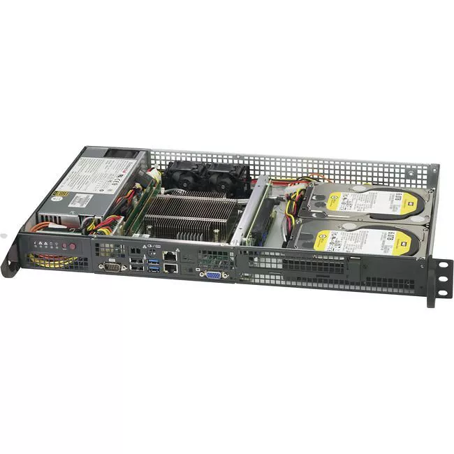 Supermicro SYS-5019C-FL 1U Rack-Mount Barebone - Intel C242 Chipset - Socket H4 LGA-1151 - 1 X CPU