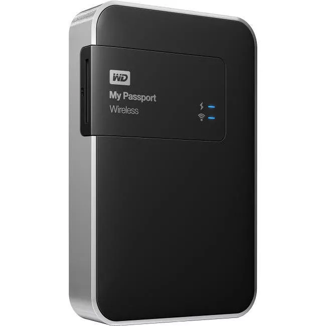 WD WDBK8Z0010BBK-NESN My Passport Wireless Network Hard Drive - 1 TB - 256 MB