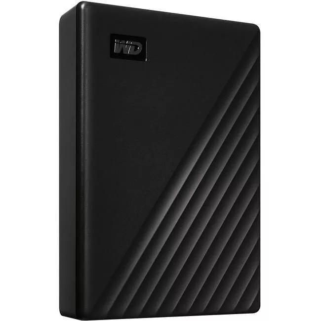 WD WDBPKJ0040BBK-WESN My Passport 4 TB Portable Hard Drive - External - Black