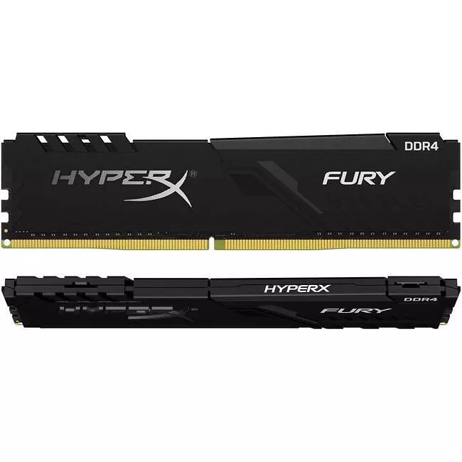Kingston HX432C16FB3K2/16 HyperX Fury Black 16 GB DDR4-3200 DIMM (KIT OF 2) 1R x 8 Memory