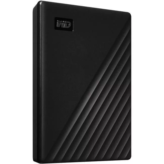 WD WDBYVG0010BBK-WESN My Passport 1 TB Portable Hard Drive - External - Black