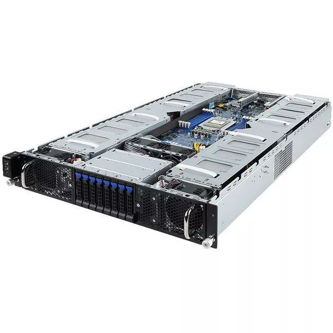 GIGABYTE G292-Z20 2U Rack-mountable Barebone - SoC - Single Socket SP3