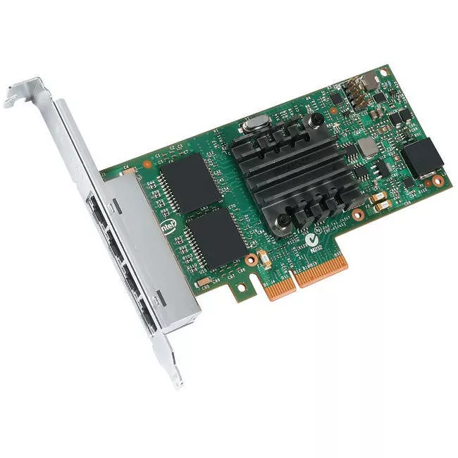 Intel I350T4V2BLK Ethernet Server Adapter I350-T4 - 4 Ports