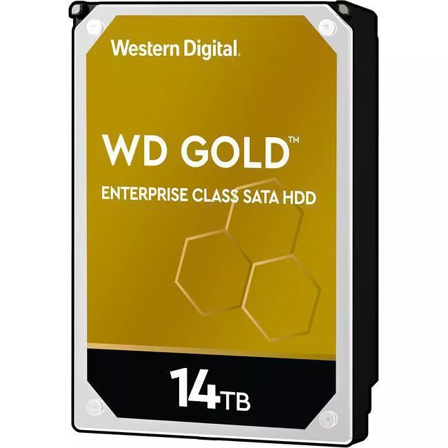 WD WD141KRYZ Gold 14 TB 3.5" SATA 7200 RPM 512 MB Enterprise Hard Drive