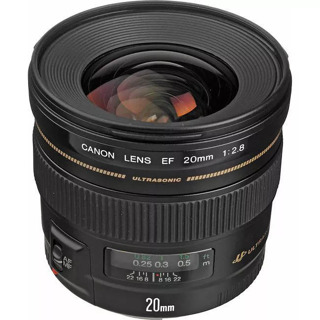 Canon 2509A003 EF 20mm f/2.8 USM Wide Angle Lens