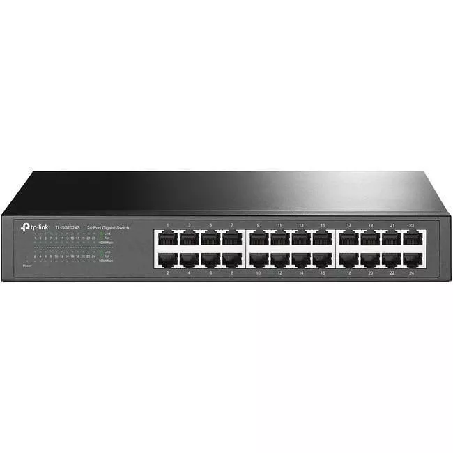 TP-LINK TL-SG1024S - 24-Port Gigabit Desktop/Rackmount Ethernet Switch
