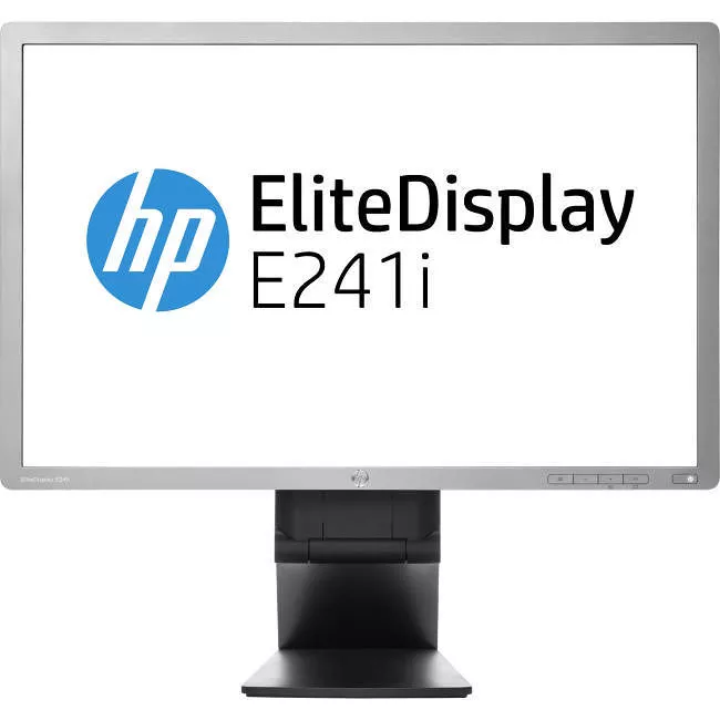 HP F0W81A8#ABA Business E241i 24" WUXGA LED LCD Monitor - 16:10 - Silver
