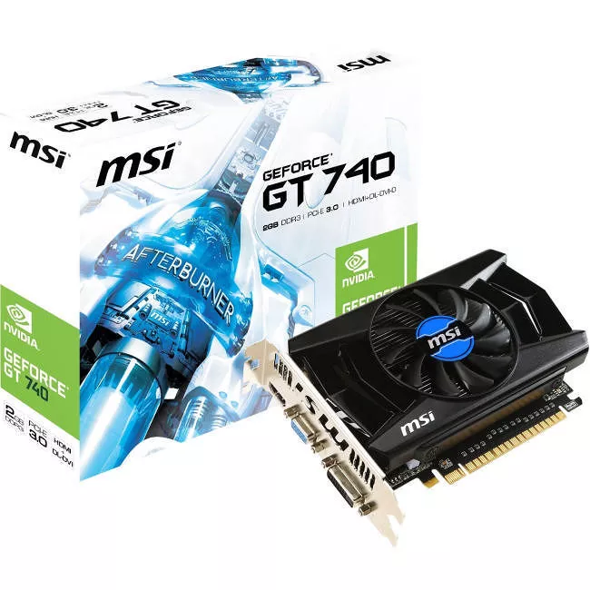 MSI N740-2GD3 NVIDIA GeForce GT 740 Graphic Card - 2 GB DDR3 SDRAM