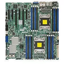 Supermicro MBD-X9DR7-LN4F-JBOD Server Motherboard - 2x Socket R LGA-2011 - Intel C602 - 16x DDR3 - RAID - 2x PCIe x16 - 5x RJ-45 - EATX