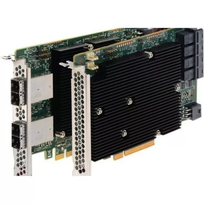 Broadcom H5-25520-00 16 External Port 12 Gb/s SAS Controller - LSI00342 / SAS 9300-16E SGL