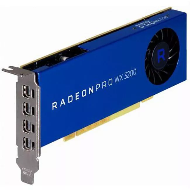 HP 7AV77AV Radeon Pro WX 3200 Graphic Card - 4 GB