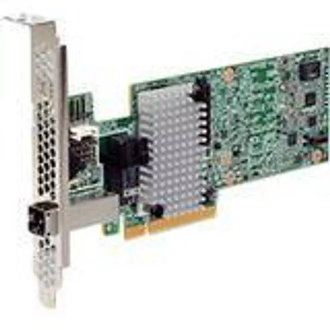Broadcom 05-25190-02 4 Internal/External Port 12 Gb/s SAS Controller - LSI00439 / SAS 9380-4I4E SGL