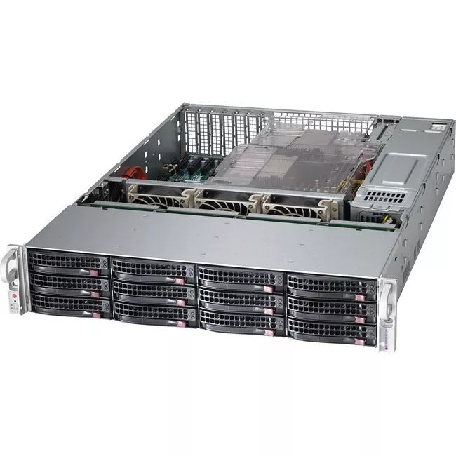 Supermicro CSE-826BAC4-R1K23LPB SuperChassis 826BAC4-R1K23LPB 2U Chassis