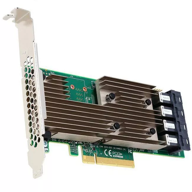 Broadcom 05-25703-00 SAS 9305-16I SGL - 16 Internal Port 12 Gb/s SAS Controller