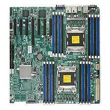 Supermicro MBD-X9DRH-IFNV-B Server Motherboard - 2x Socket R LGA-2011 - Intel C602 - 16x DDR3 - RAID - 1x PCIe x16 - 3x RJ-45 - EATX