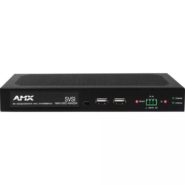 AMX FGN2121-SA JPEG 2000 Digital Cinema Grade Video over IP Encoder