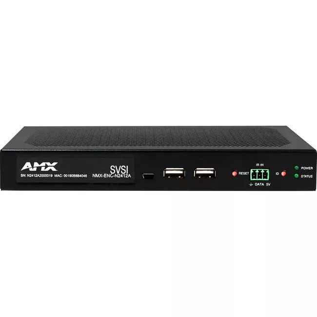 AMX FGN2151-SA JPEG 2000 4K UHD Video over IP Encoder with KVM