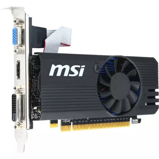 MSI N730K-2GD5LP/OC GeForce GT 730 Graphic Card - 1.01 GHz Core - 2 GB GDDR5 - Low-profile