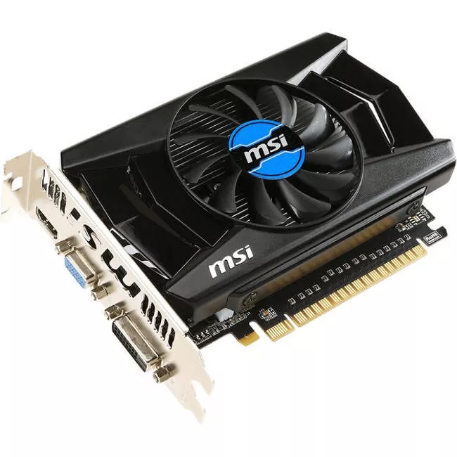 MSI N740-4GD3 GeForce GT 740 Graphic Card - 1.01 GHz Core - 4 GB DDR3 SDRAM - PCI-E 3.0 x16