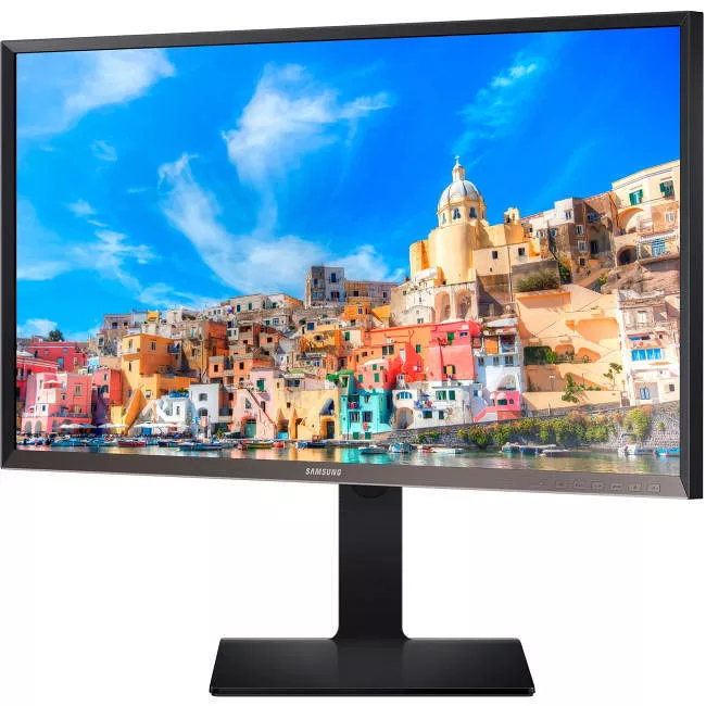 Samsung LS27D85KTSR/GO S27D850T 27" Class WQHD LCD Monitor - 16:9 - Matte Black, Titanium Silver