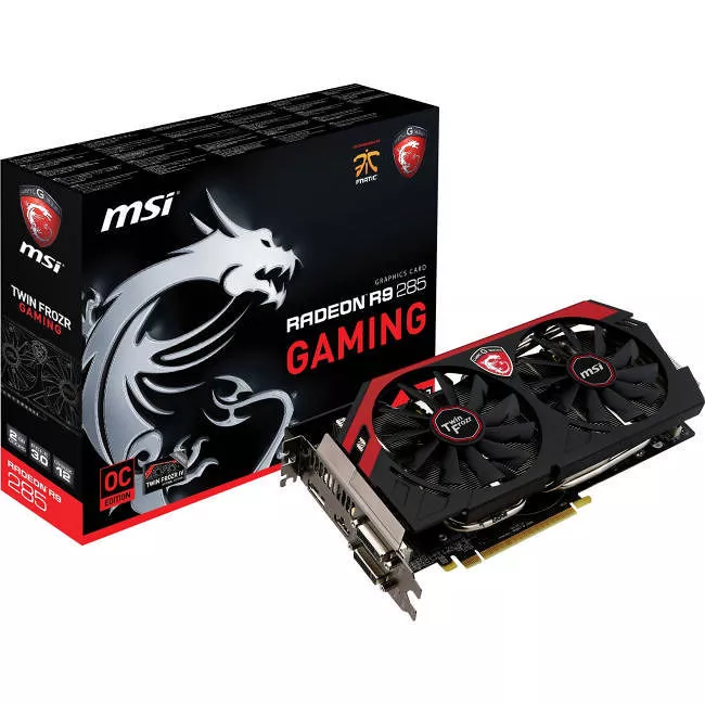 MSI R9 285 GAMING 2G RADEON R9 285 PCIE 2GB GDDR5 DVI-I