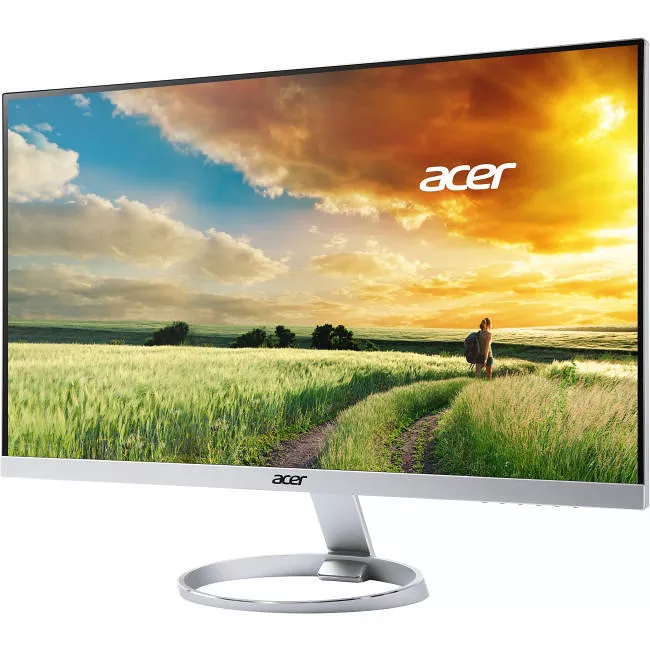 Acer UM.KH7AA.001 H257HU 25" Class WQHD LCD Monitor - 16:9 - Silver, Black