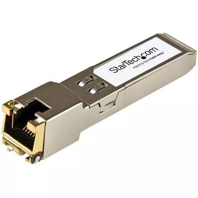 StarTech BRSFP-1GECOPR-ST 1GE SFP to RJ45 Cat6/Cat5e Transceiver - 100m