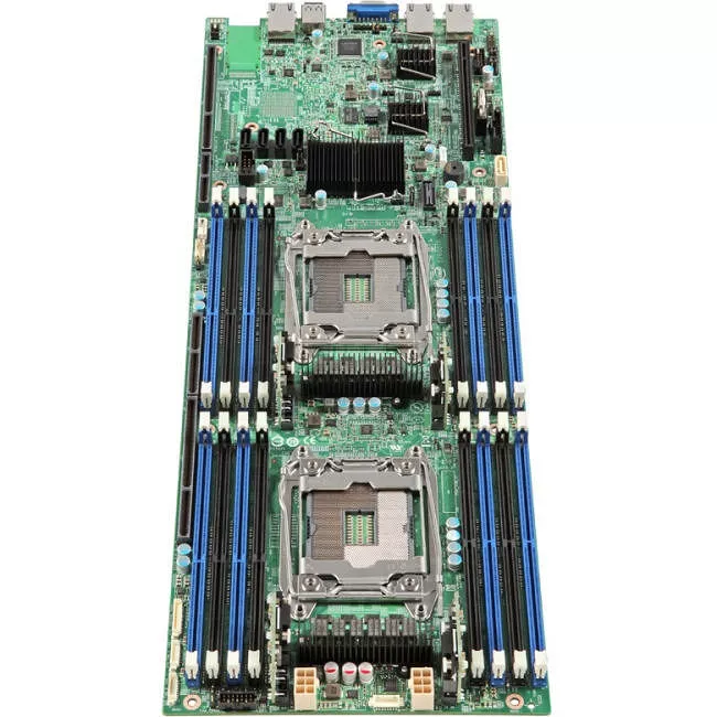 Intel BBS2600TPF Server Motherboard - 2x Socket LGA 2011-v3 - Intel 16x DDR4 - RAID - 3x PCIe x16 - 2x RJ-45 - Proprietary Form Factor