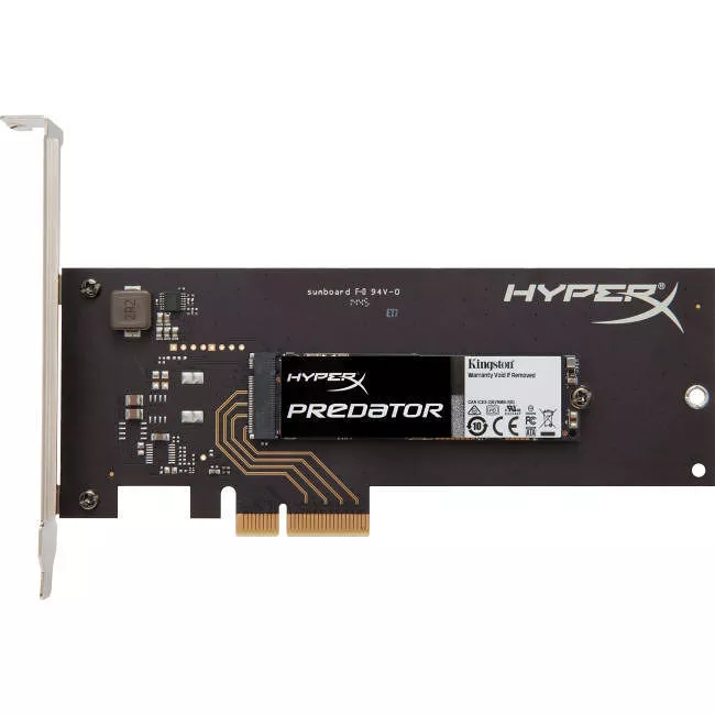 Kingston SHPM2280P2H/240G HyperX Predator 240 GB Internal Solid State Drive - PCI-E - M.2 2280