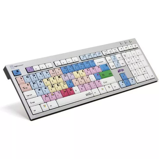 Logickeyboard LKBU-MCOM4-AJPX-US Avid Media Composer PC No-Hub US Keyboard
