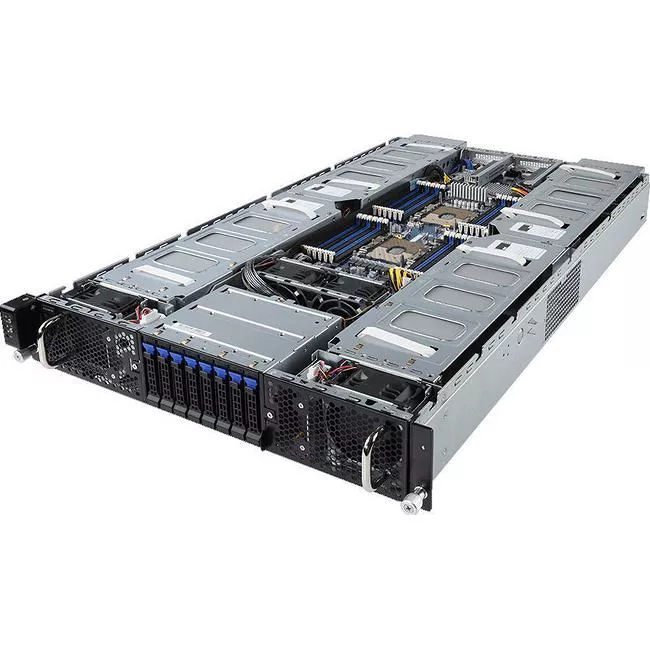 GIGABYTE G291-281 Barebone - 2U Rackmount - 2x LGA-3647 - Intel C621 Chipset - 8x GPU