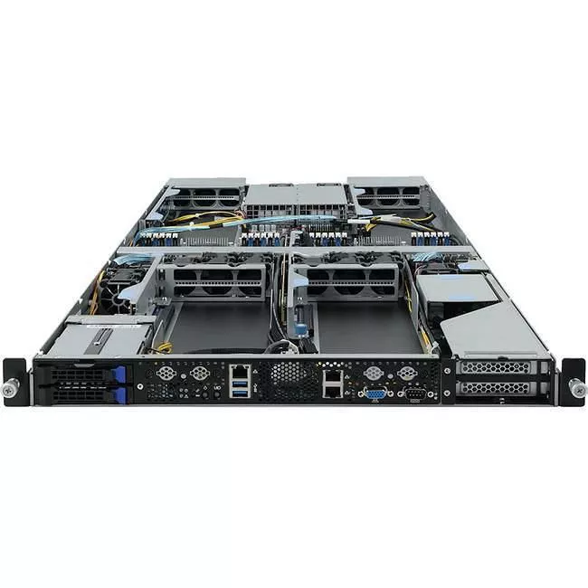 GIGABYTE G191-H44 Barebone - 1U Rackmount - 2x LGA-3647 - Intel C621 Chipset - 4x GPU