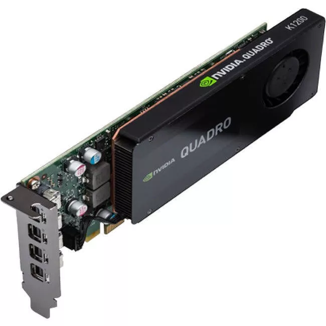 PNY VCQK1200DP-PB NVIDIA Quadro K1200 Graphic Card - 4 GB GDDR5 - LP - PCIe 2.0 x16