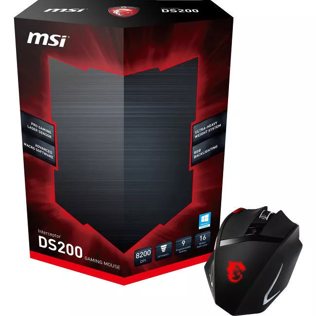MSI INTERCEPTOR DS200 Gaming Mouse