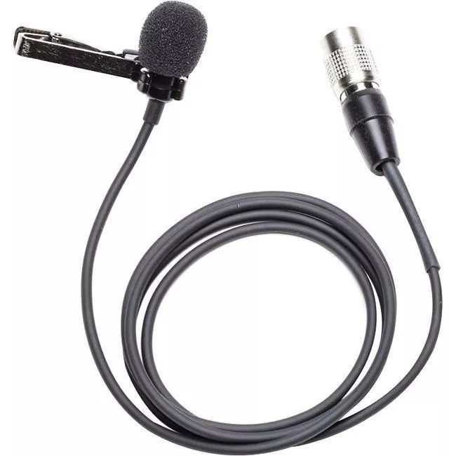 Azden EX-50H Broadcast Lapel Mic with Locking 4-Pin Hirose Plug