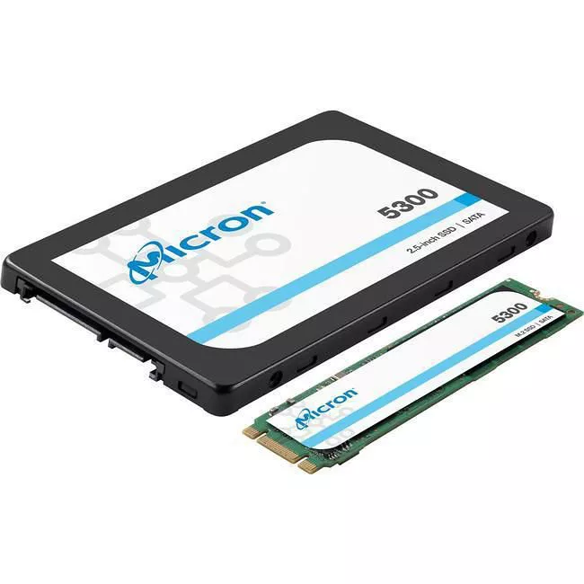 Micron MTFDDAK960TDS-1AW1ZABYY 5300 PRO SSD - 960 GB - Internal - 2.5 - SATA