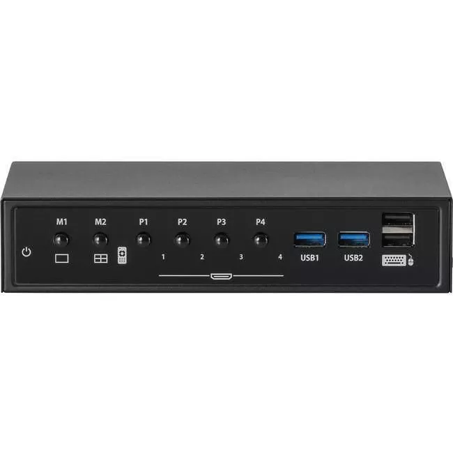 KanexPro SW-4X1KVMMV Multiview 4x1 KVM Switch - USB 3.0
