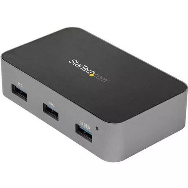 StarTech HB31C4AS 4 Port USB C Hub with Power Adapter 10Gbps 4x USB Type A