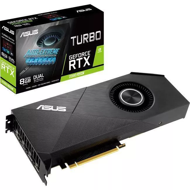 ASUS TURBO-RTX2080S-8G-EVO NVIDIA GeForce RTX 2080 Super - 8 GB GDDR6- Graphics Card
