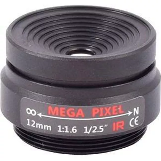 AIDA CS-12.0F CS Mount 12 mm Fixed Focal Mega-Pixel Lens